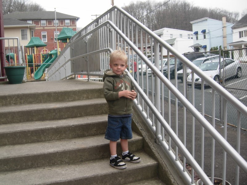 carson baucun 1st day preschool